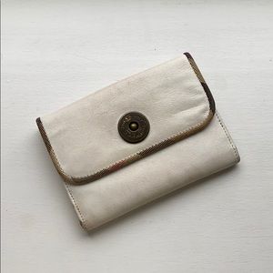 White Classic Burberry Wallet